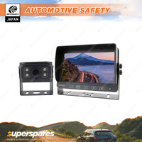 Autobacs 5Inch 12/24V High Resolution Reversing Kit - Connecting up to 2 Cameras