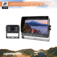 Autobacs 7Inch 12/24V High Resolution Reversing Kit - Connecting up to 3 Cameras