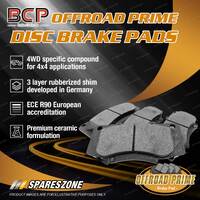 4Pcs Front 4WD Disc Brake Pads for Isuzu D-MAX TFR TFS 3.0L 3.1L 4JJ3-TCX