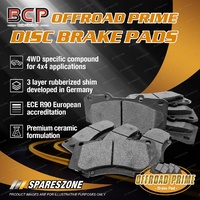 8pcs Front + Rear 4WD Brake Pads for Toyota Land Cruiser VDJ200 URJ202 UZJ200