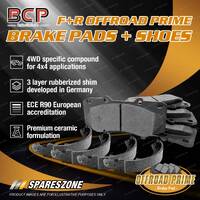 Front 4WD Brake Pads Rear Shoes for Toyota Regius RZH103 RZH113 2.4 88kW 93 - 03