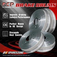 4Pcs Front + Rear Brake Drums for Toyota Landcruiser BJ40 FJ40 45 55 69-80