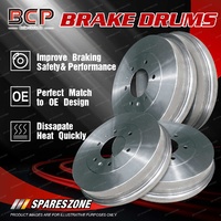 BCP Front + Rear Brake Drums for Ford Trader 3.5L With 90mm Wide Shoes 89-on