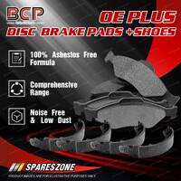 Front Brake Pads + Rear Shoes Set for Mitsubishi Triton K66T 3.0L 133KW RWD