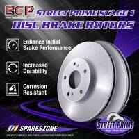 Pair Rear BCP Disc Brake Rotors for Porsche 924 928 944 2.0L 2.5L 4.5L 4.7L