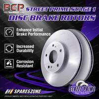 Pair Front BCP Disc Brake Rotors for Daihatsu Charade L251 Cuore Handyvan L701