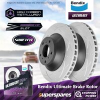 Bendix Ultimate Front Disc Brake Rotors for HSV Senator GTS VT 5.0 5.7 OD 343mm