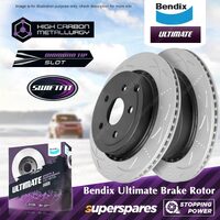 Bendix Rear ULT Disc Brake Rotors for Holden Statesman WM Commodore VE 6.0L 6.2L