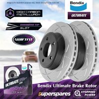 Bendix Front ULT Brake Rotors for Ford Falcon BA BF FG X Fairmont Fairlane 298mm