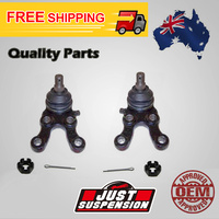 2 Front Lower Ball Joints Kit for Mitsubishi Triton MK 4WD 10/1996-2006