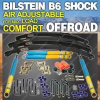 Bilstein Shock EFS Leaf Air Bag 50mm Lift Kit for Landcruiser 60 Series