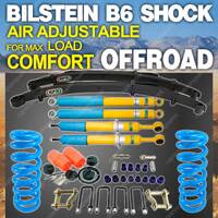 Bilstein Shock Strut Coil EFS Leaf Air Bag 50mm Lift Kit for Toyota Hilux KUN26