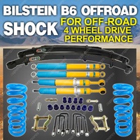 Bilstein Shock Coil EFS Leaf 50mm Lift Kit for Mitsubishi Triton ML MN 06-on