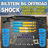 Bilstein Shock Coil EFS Leaf 50mm Lift Kit for Mitsubishi Triton MQ 06-on