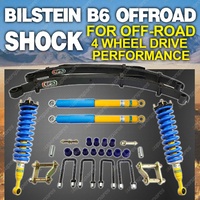 Bilstein Shock Pre Assembled Strut EFS Leaf 50mm Lift Kit for Nissan Navara D40