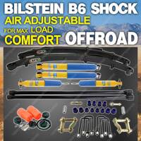 Bilstein Shock Absorbers EFS Leaf Air Bag 50mm Lift Kit for Holden Rodeo RA HD