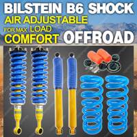 Bilstein Shock Complete Strut 50mm Air Lift Kit for Mitsibishi Pajero NM NP NS