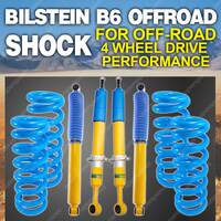 Bilstein Shock Absorbers Lovells Coil Springs Lift Kit for Ford Everest UA 15-18