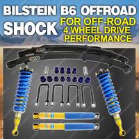 Bilstein Shocks Complete Strut Coil EFS Leaf Lift Kit for Ford Ranger PX 3