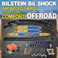 Bilstein Shock Absorbers EFS Leaf Spring Air Bag 50mm Lift Kit for Ford Courier