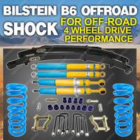 Bilstein Shock Strut Lovells Coil EFS Leaf 50mm Lift Kit for Holden Colorado RG