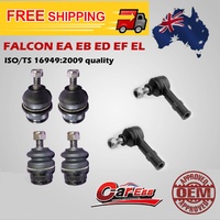 6 Ball Joints Tie Rod Ends for Ford Falcon Fairlane Fairmont EA EB ED EF EL