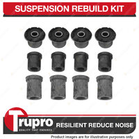 12 Pcs Rear Suspension Bushes Kit Spring Complete for Ford Ranger 2WD 2006-2011