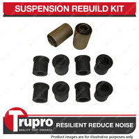 10Pcs Rear Suspension Bushes Kit Spring Complete for Nissan Navara D22 4WD 97-05