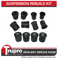 12 Pcs Rear Suspension Bushes Kit Spring Complete for Mazda BT50 2WD 2006-2011