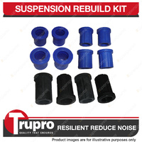 Rear Suspension Bushes Kit Spring Complete 12 Pcs for Toyota Hilux 2WD KUN16