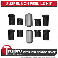 Rear Suspension Bushes Kit Spring Complete 10Pcs for Nissan Navara D40 2WD 4WD