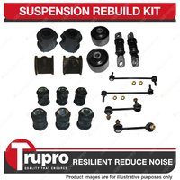 18 Front + Rear Suspension Bushes Kit Control Arm for Hyundai Santa Fe SM 00-06