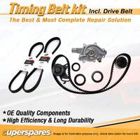 Timing Belt Kit & Gates Belt for Toyota Landcruiser BUNDERA LJ70 2.4L 2LT Inj