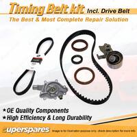 Timing Belt Kit & Gates Belt for Toyota Coaster HZB30 4.2L 1HZ Inj RWD 90-93