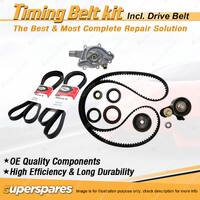 Timing Belt Kit & Gates Belt for Toyota MR2 SW20R SW20 Coupe 2.0L 3SGE With P/S