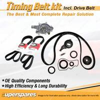 Timing Belt Kit & Gates Belt for Toyota Camry SV21 2.0L 3SFE With A/C 163 Teeth