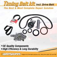 Timing Belt Kit & Gates Drive Belt for Toyota Hilux KUN26 KUN26R 3.0L 1KDFTV