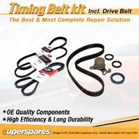 Timing Belt Kit & Gates Drive Belt for BMW 525i E34 2.5L EFI M20B25 1988-1990