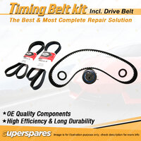 Timing Belt Kit & Gates Drive Belt for Chrysler Neon JB 2.0L S4RE 1999-2002