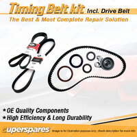Timing Belt Kit & Gates Drive Belt for Citroen Xsara 1.6L TU5JP 2000-2000