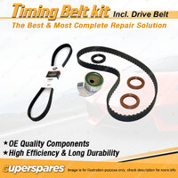 Timing Belt Kit & Gates Belt for Daihatsu CC Van Hi Jet S75 S76 1.0L CB 84-86