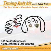 Timing Belt Kit & Gates Drive Belt for Daihatsu Delta CB21G 2.0L 2CT 1983-1995