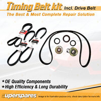 Timing Belt Kit & Gates Belt for Daihatsu Delta CB26 1.8L OHV DFI 1C 1983-1992