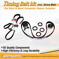 Timing Belt Kit & Gates Belt for Ford Capri SAII 1.6L B6 1990-1992 without P/S