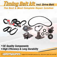 Timing Belt Kit & Gates Drive Belt for Hyundai Getz TB 1.4L 1.6L 2005-2011