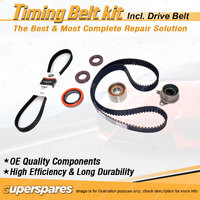Timing Belt Kit & Gates Belt for Iveco Turbodaily 2.5L FI 8140.67F 1995-2002