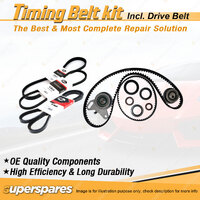 Timing Belt Kit & Gates Belt for Mitsubishi Delica P04W P24W 2.4L 4G64 1989-1994