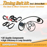 Timing Belt Kit & Gates Belt for Mitsubishi Galant HG HH 2.0L 4G63 89-93 Manual