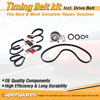 Timing Belt Kit & Gates Belt for Mitsubishi Colt RC RD 1.6L 4G32B 1984-1988