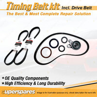 Timing Belt Kit & Gates Belt for Mitsubishi Sigma GJ GK GR GS GT GV 1.6L 4G32